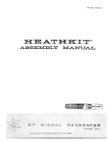 Heathkit RF-1-Signal-generator - Manual - Schematics 